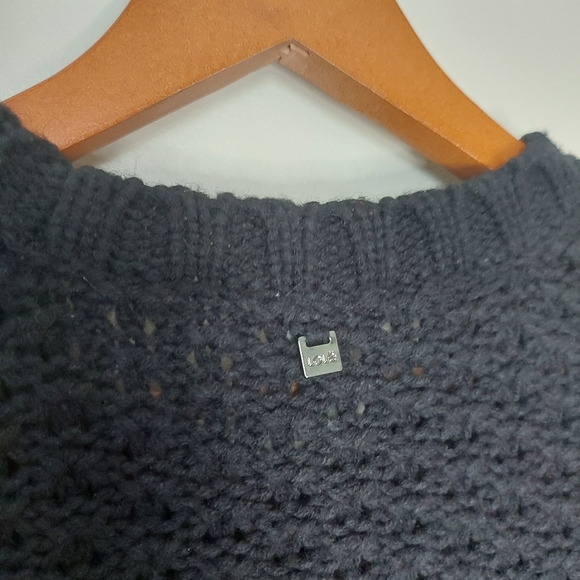 Lole black knit crewneck sweater - XS - Picture 3 of 6